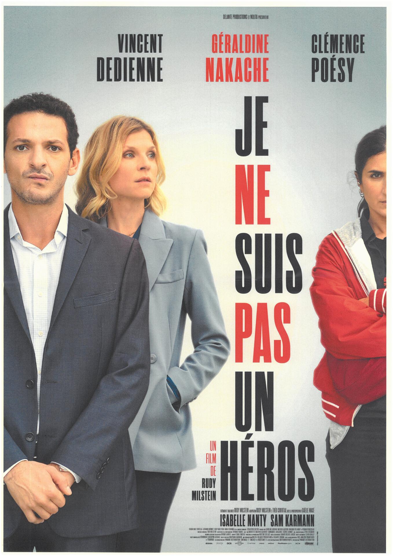 Affiche je ne suis pas un héros