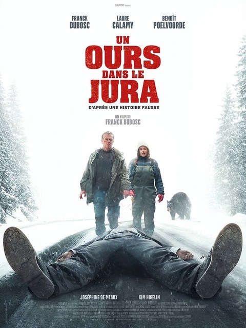 Affiche un ours dans le Jura